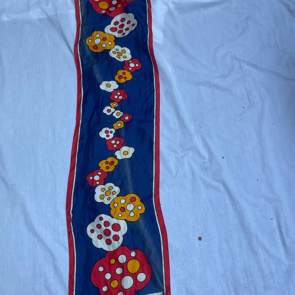 Pierre Cardin Multicolor Floral Scarf